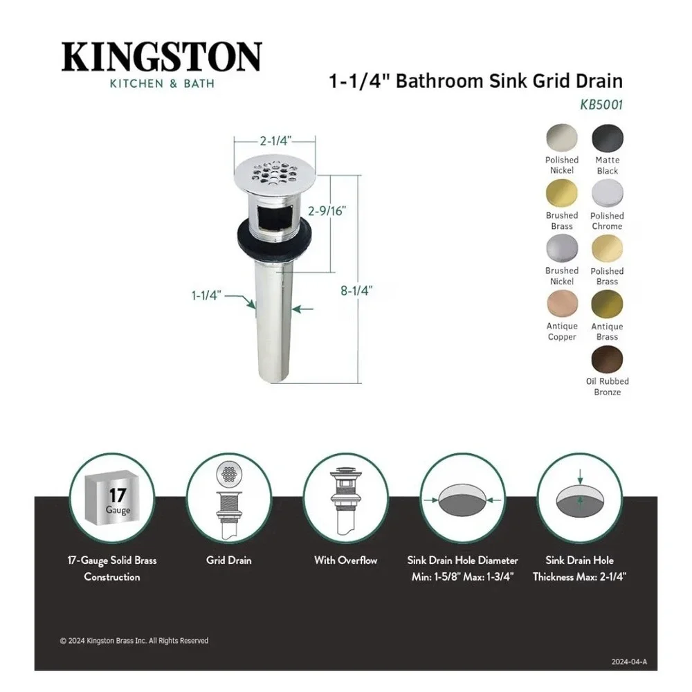 Kingston Brass new kingston